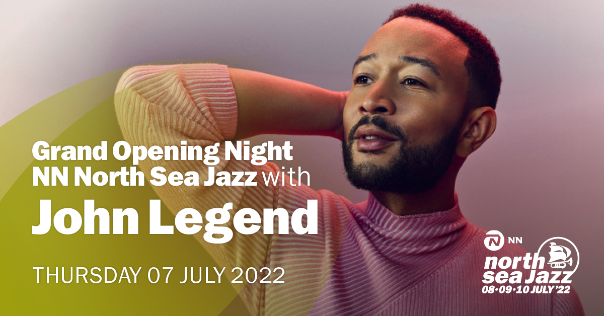 John Legend - Grand Opening NN North Sea Jazz in Rotterdam Ahoy