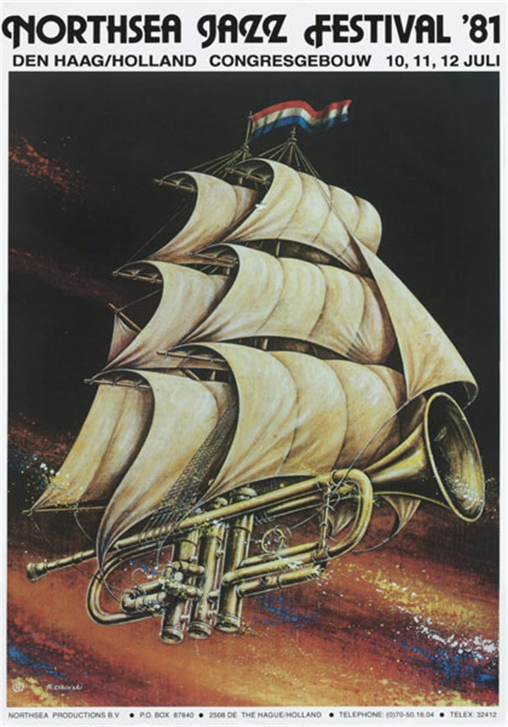 NorthSeaJazz Artposter 1981