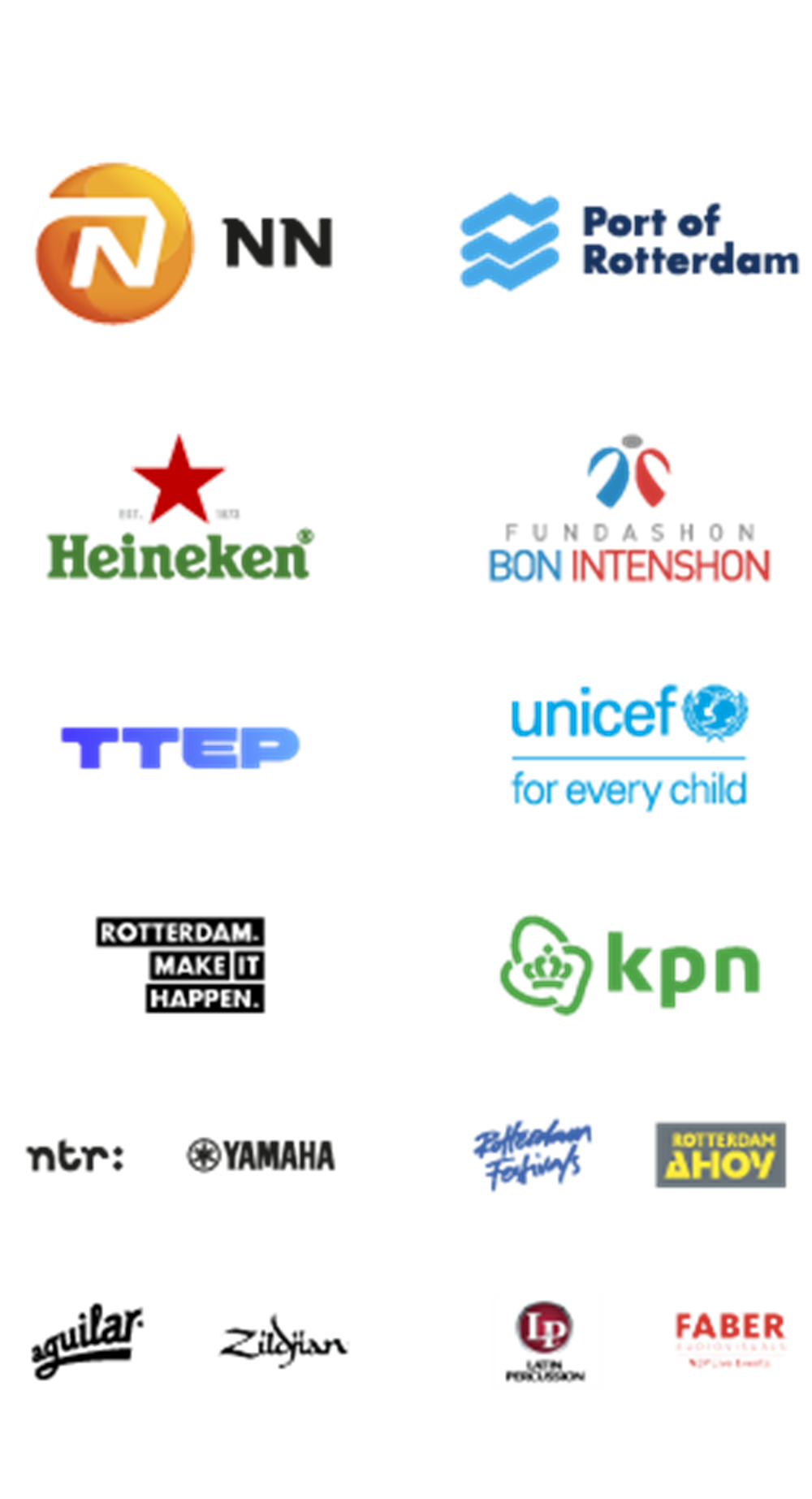 image with logos of the festival's partners